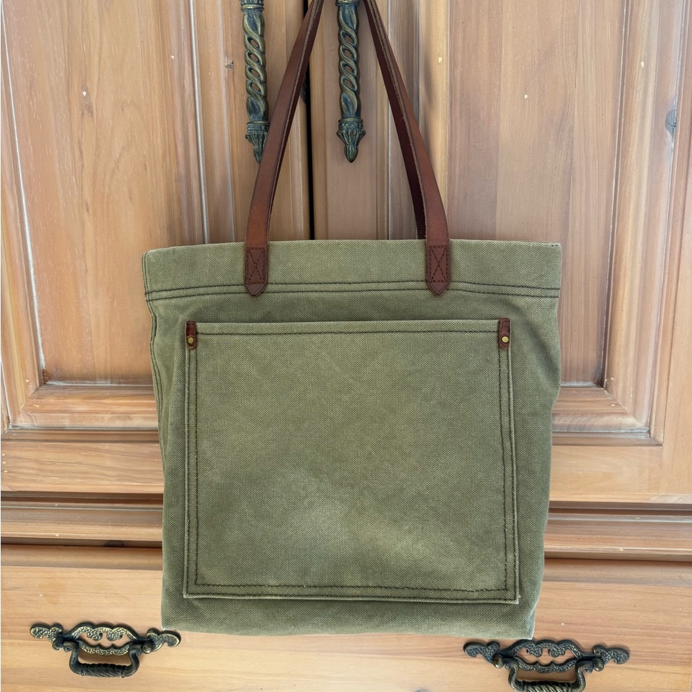Madewell Canvas Transport Tote - Rare EUC!